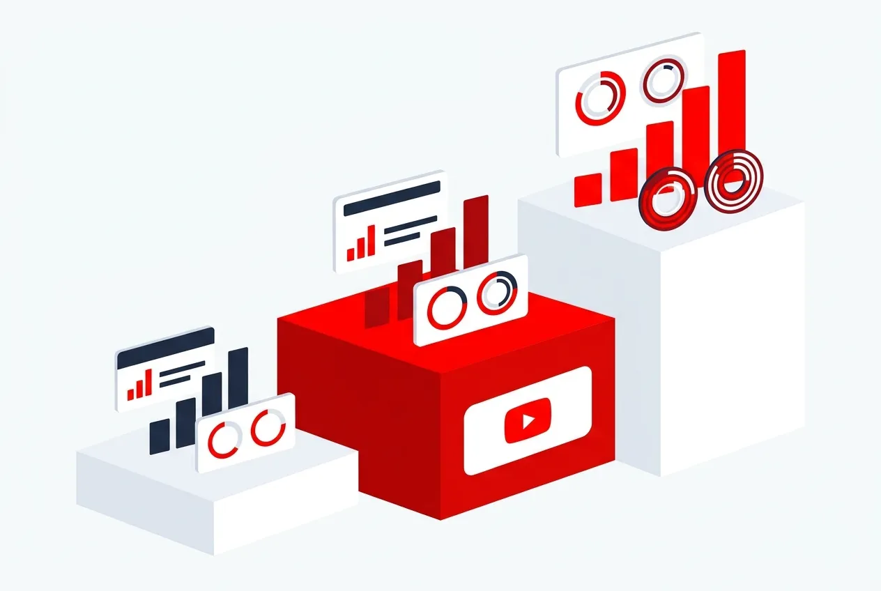 YouTube monetization milestone chart showing subscriber thresholds for YPP Basic and Full tiers